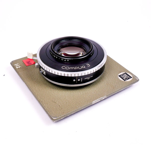 Schneider-Kreuznach APO Artar 9 / 360mm  on Sinar Plate with Compur 3- 713022
