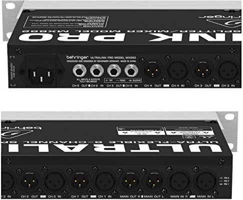 Behringer Ultralink Pro MX882 – Splitter/Mixer 8 canaux – Rack 1U – Neuf en boîte