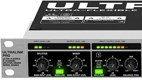 Behringer Ultralink Pro MX882 – Splitter/Mixer 8 canaux – Rack 1U – Neuf en boîte
