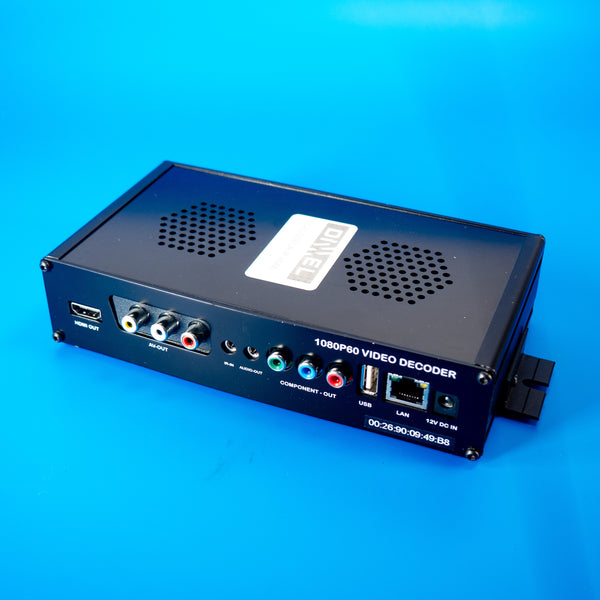 Antrica ANT-4000D – Decodificador de Vídeo H.264 HD 1080P60 – IP / HDMI / Component – Usado