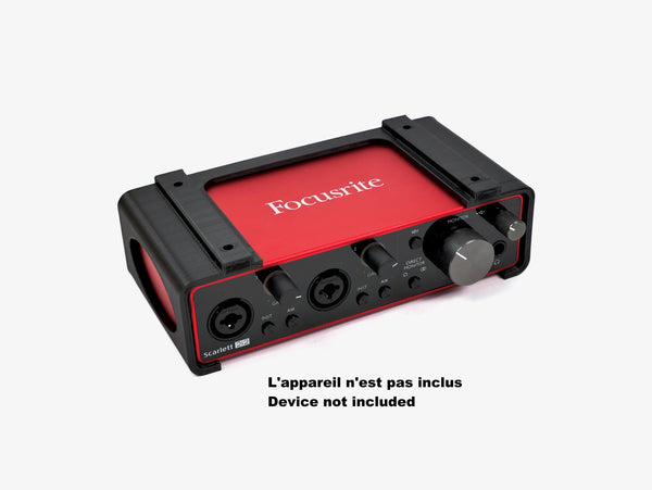 Support de montage sous tablette ou bureau pour Focusrite Scarlett 2i2 2éme Génération