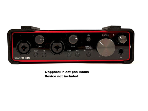 Support de montage sous tablette ou bureau pour Focusrite Scarlett 2i2 2éme Génération