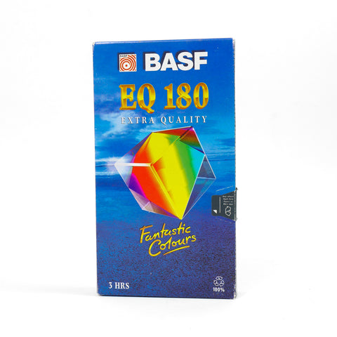 Cassette VHS BASF EQ 180 3 heures - 481003