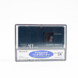 Cassette de netoyage Sony Mini DV  DVM-4CLD Cleaning cassette - Ref 488004