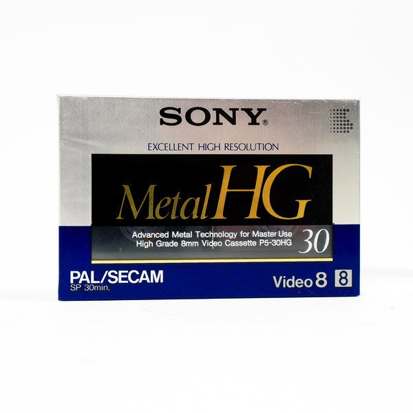 Cassettes Sony HG Metal video8 - Hi8 - Digital8 P5-30 - X3 - Ref 488028