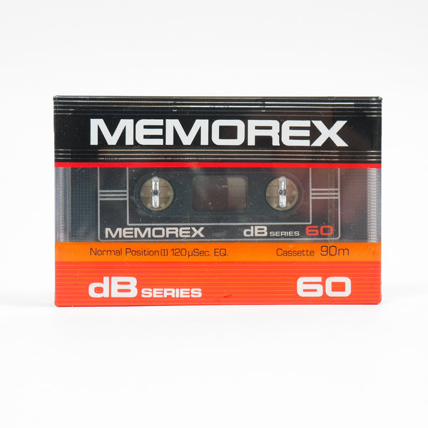 Lot Cassettes Memorex DB  C60 Minutes x3 - NOS - Ref 502019