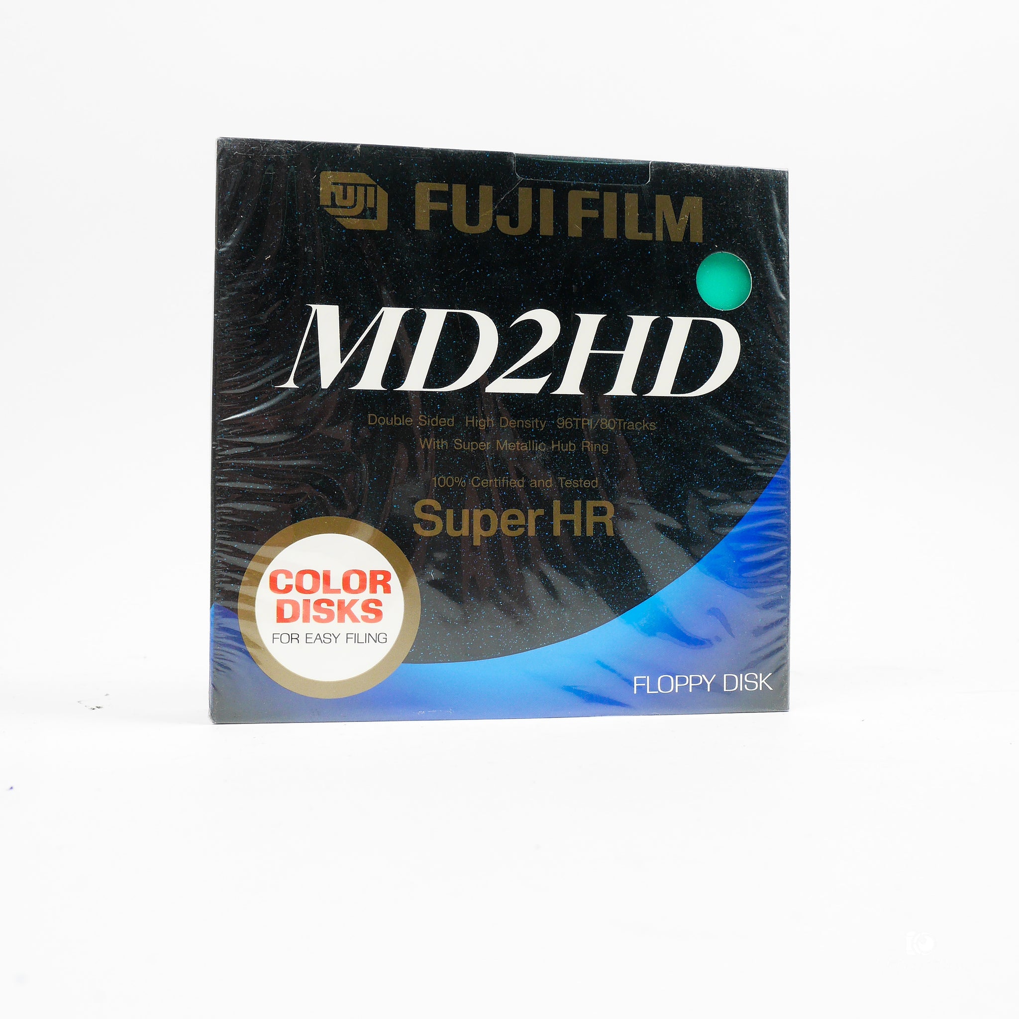 10 Disquettes 5” 1/4 Fujifilm MD2HD Super HD - Ref 544013