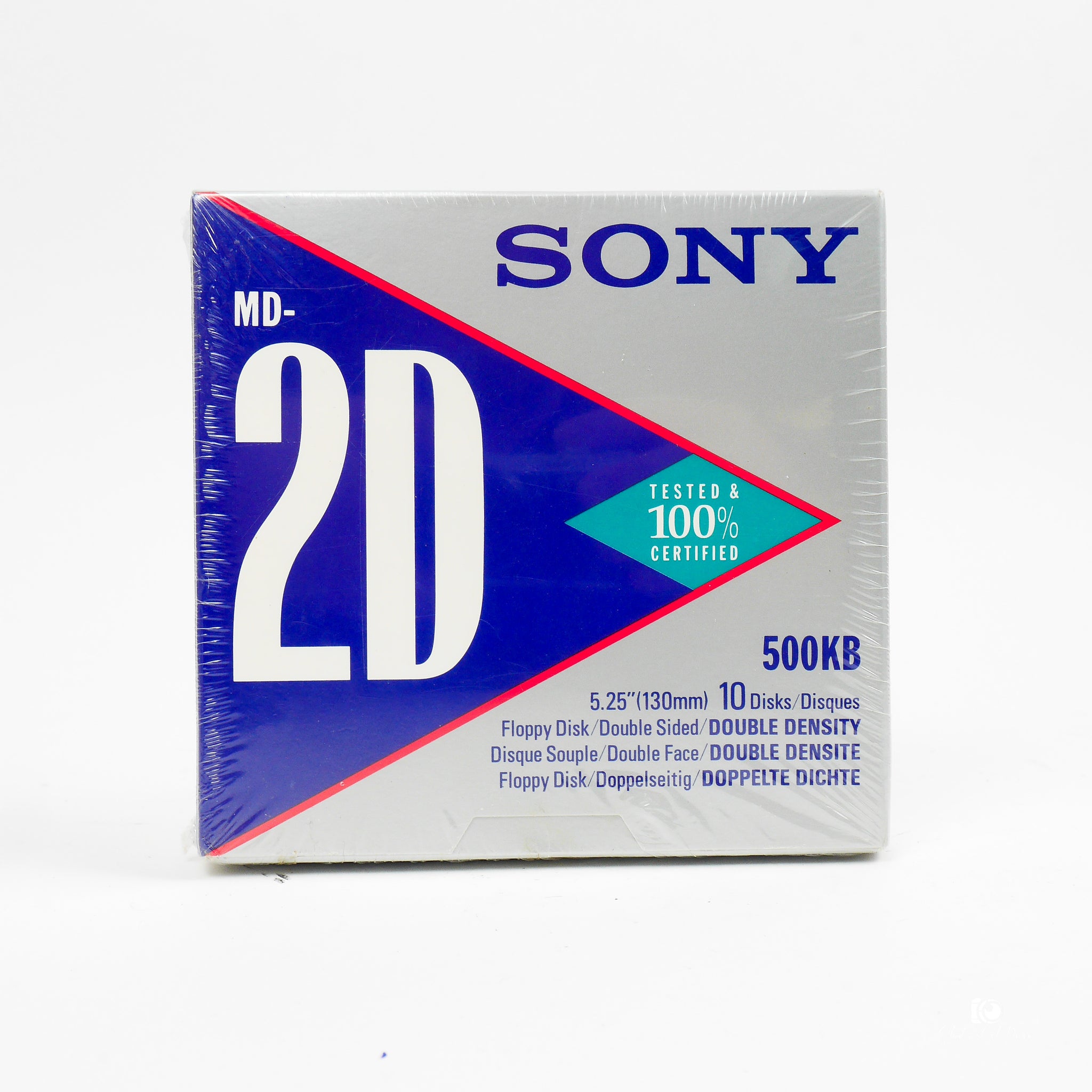 10 Disquettes 5” 1/4 Sony MD-2D Super HD - Ref 544013