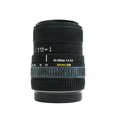 Sigma 55 200 DC Pour Reflex numérique APS-C Canon  4.0-5.6 - 5614002