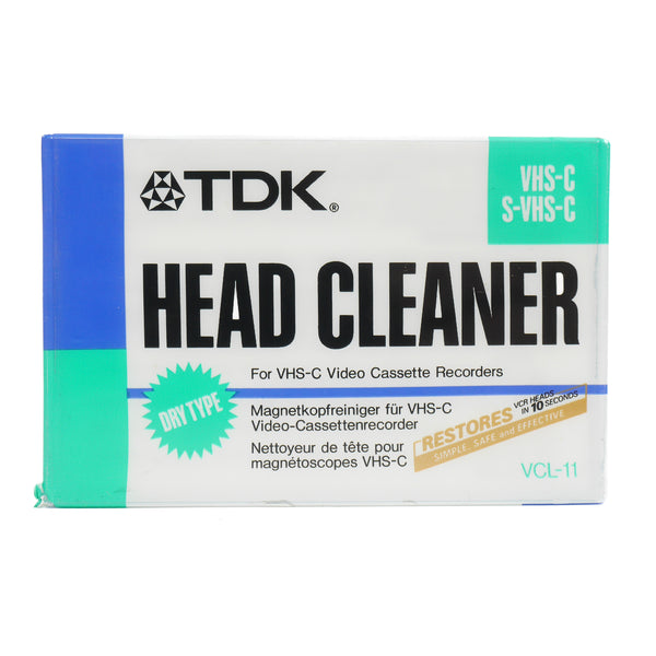 Cassette de nettoyage TDK VHSC - SVHS-C  Cleaning cassette - Ref 502039