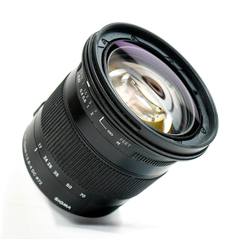 Zoom Sigma 17-70 2.8-4 DC contemporary Reflex Pour Nikon DX APS-C - Ref 596002