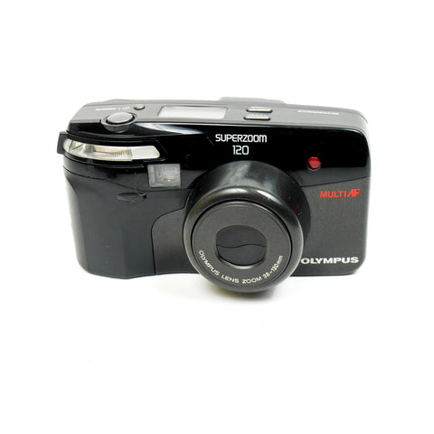 Olympus Superzoom 120 24x36 35mm Point and Shoot - 599003