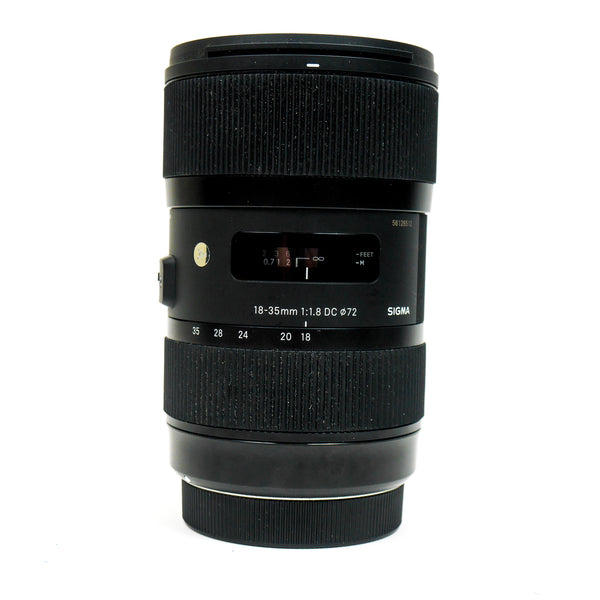 Zoom Sigma 18 35mm f:1.8 Reflex Canon EOS - Top Condition - 615001