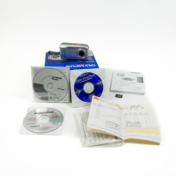 Appareil photo numerique compacte vintage Olympus FE-120 - Top Condition -665001