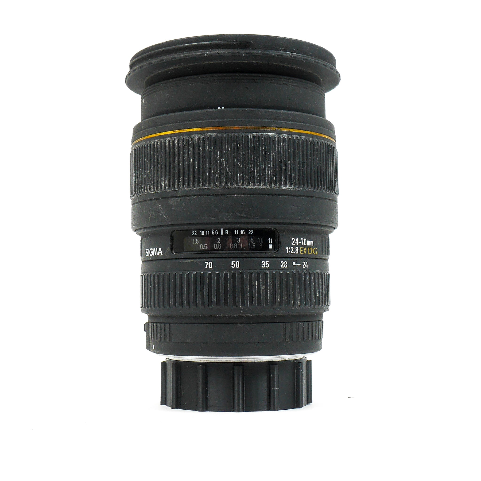 Sigma 24-70mm 2.8 constant EX DG Canon EF pour Reflex EOS - Bien lire - 666003