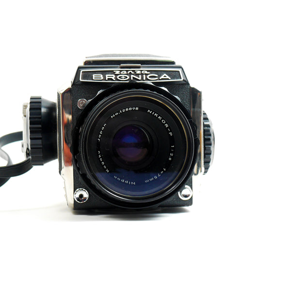 Reflex Moyen Format 6x6 Zenza Bronica S2 + Nikkor 75mm f:2.8 - 689001
