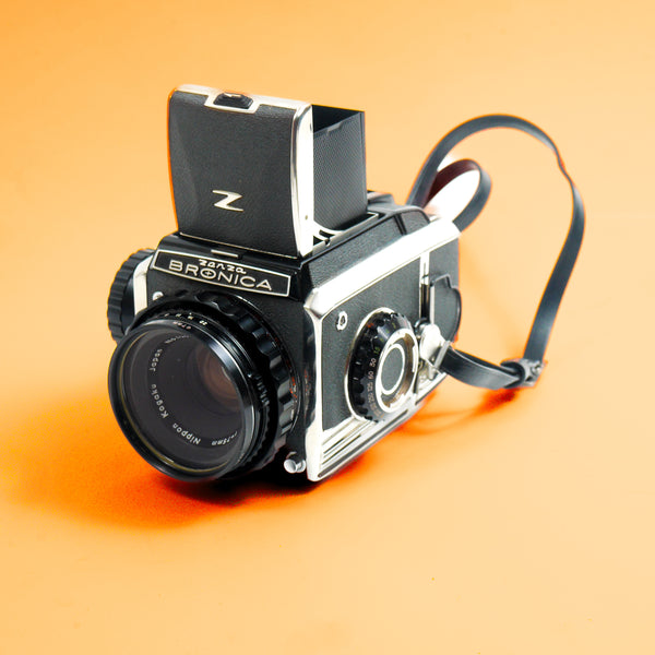 Reflex Moyen Format 6x6 Zenza Bronica S2 + Nikkor 75mm f:2.8 - 689001