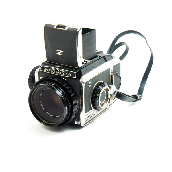 Reflex Moyen Format 6x6 Zenza Bronica S2 + Nikkor 75mm f:2.8 - 689001