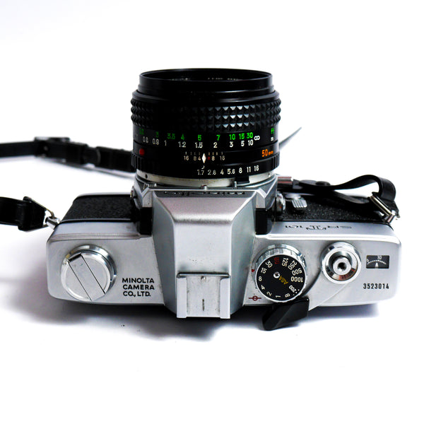 Minolta SRT 101 Reflex 24x36 + MC Rokkor PF 50mm f:1.7 Kit complet - Ref 693021