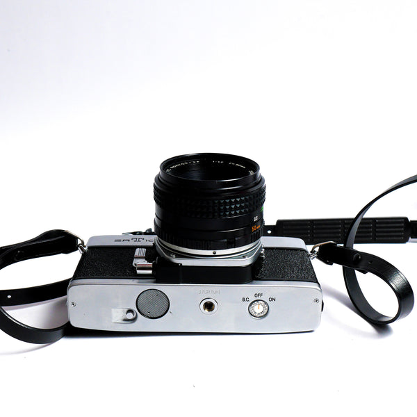 Minolta SRT 101 Reflex 24x36 + MC Rokkor PF 50mm f:1.7 Kit complet - Ref 693021