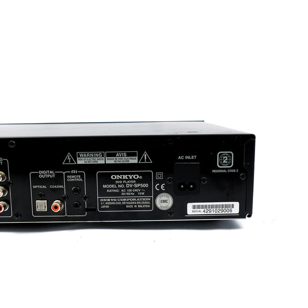 Lecteur DVD Onkyo DV-SP500 - 669010