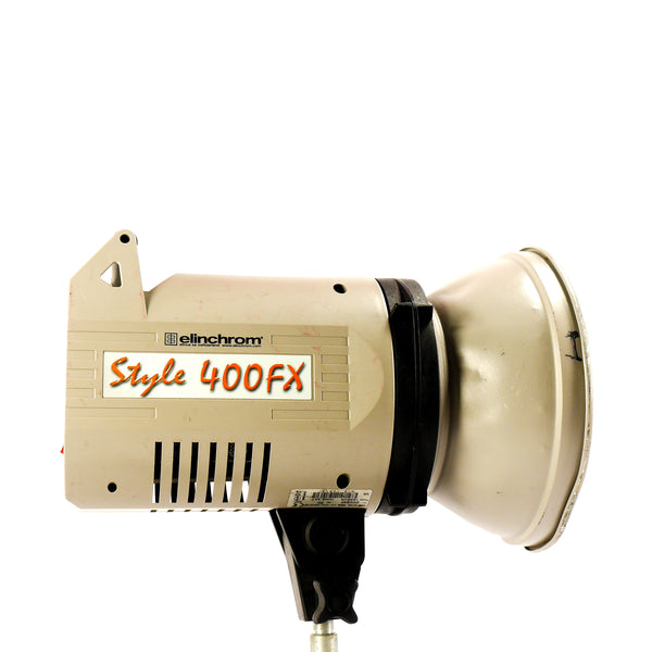 Kit Flash Elinchrom Style 400 FX  x2 + parapluies, pieds, valise ect… - 706012