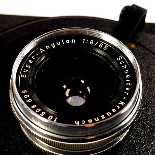 Schender-Kreuznach Super-angulon 65mm f:8 on Sinar Plate   Top Condition 713121