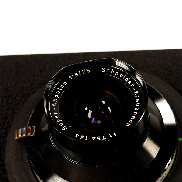 Scheinder-Kreuznach Super-angulon 75mm f:8 on Sinar Plate   -  713124