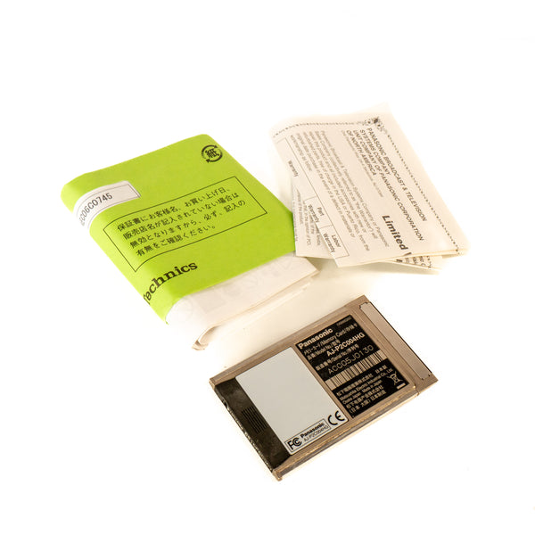 Carte Panasonic P2 4GB AJ-P2C004HG - Excellente État - Boîte d'origine - 721103