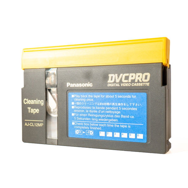 Cassette de Nettoyage Panasonic DVCPRO AJ-CL12MP DV / DVCAM / DVPRO - 721114