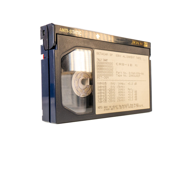 Sony Betacam SP Alignment tape CR8-1B PS PAL/SE - 8-960-096-86 - 721115