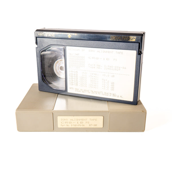 Sony Betacam SP Alignment tape CR8-1B PS PAL/SE - 8-960-096-86 - 721115