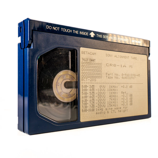 Sony Betacam SP Alignment tape CR8-1A PS - Audio - 8-960-098-45 - 721117