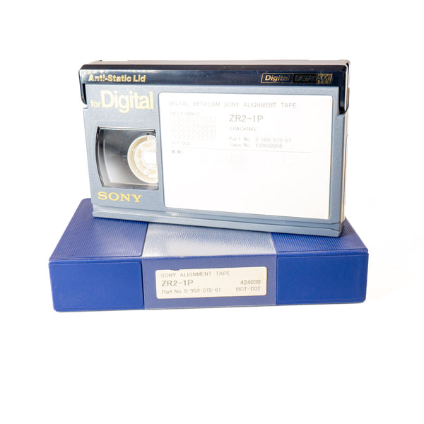 Sony Digital Betacam Alignment Tape ZR2-1P Audio/Video - Broadcast