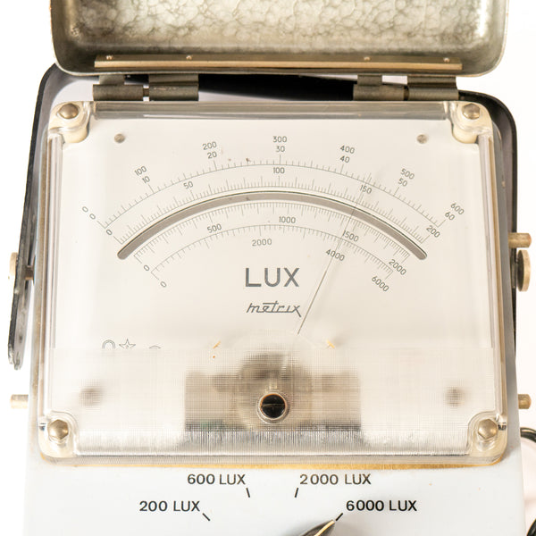 Metrix Luxmètre 0-6000 Lux - Mesure Éclairage Vintage - Occasion