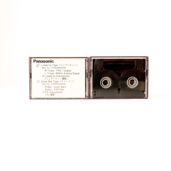 Lot 2 Cassettes Alignement Mini DV Panasonic VFM3000EDS VFM3110EDS - Broadcast