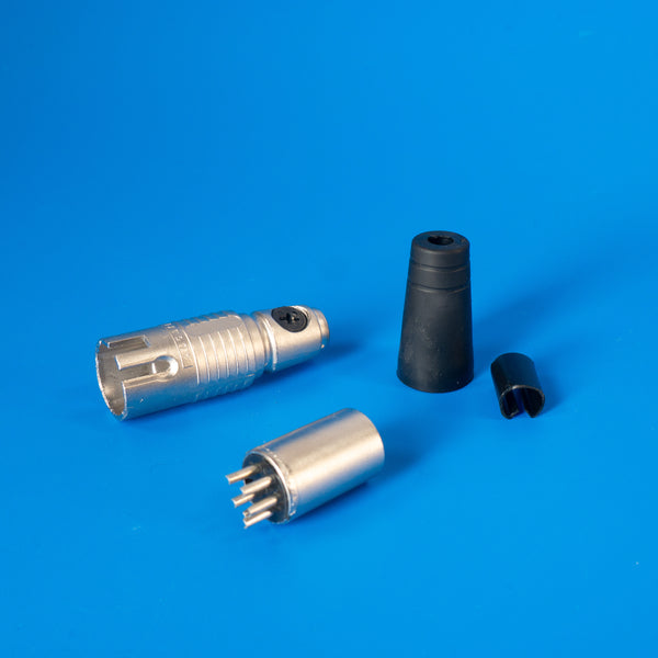 Lot 2 Prises XLR Femelle 6 Broches Alcatel Cannon - Neuf - Audio Pro