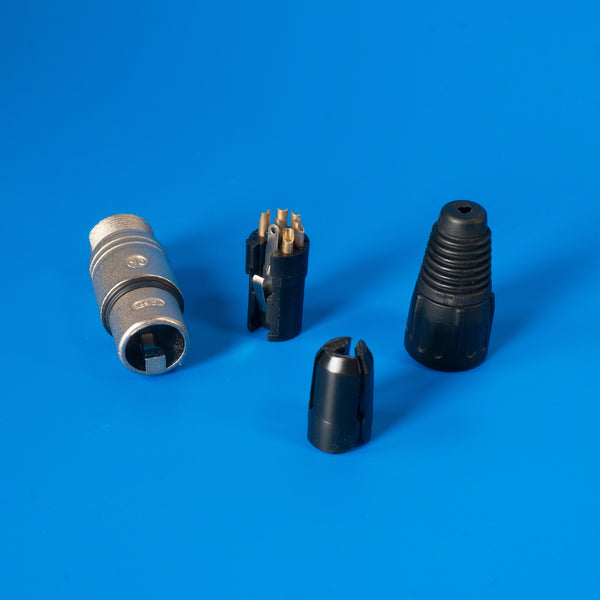 Lot 2 Connecteurs XLR Femelle 6 Broches Neutrik NC6FX - Neuf Pro