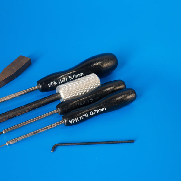 Lot Outils Maintenance Panasonic VFK - Tournevis Excentriques - Service Magnétoscope