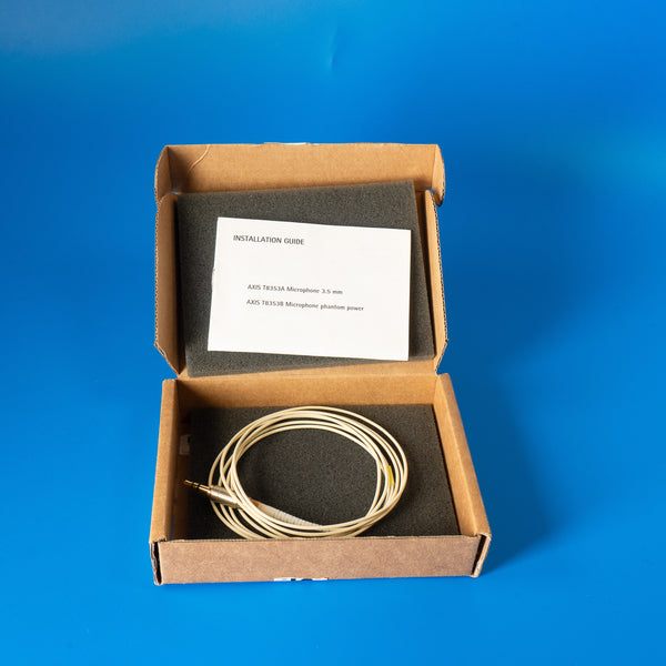 Micro Cravate Axis T8353A Lavalier Jack 3.5mm - Haut de Gamme - Occasion