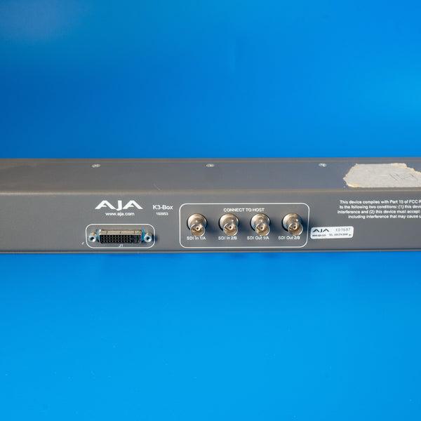 AJA K3-Box Breakout Box - Vidéo Pro - Occasion