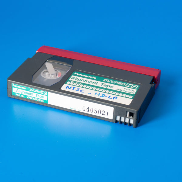 Cassette Alignement Panasonic DVCPRO HD VFM3780KML NTSC HD LP - Broadcast