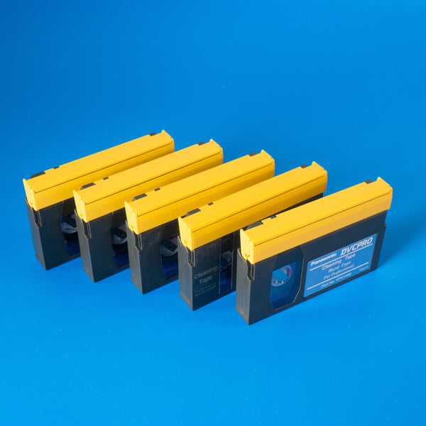 Lot 5 Cassettes Panasonic DVCPRO Alignement et Nettoyage - Broadcast Pro