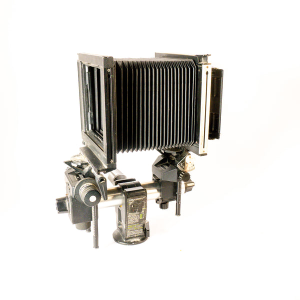 Sinar F — Cámara Gran Formato 4x5" — Monorráil — Fuelle — Vidrio Esmerilado Swiss Made — 713138