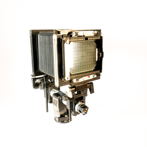 Sinar F — Cámara Gran Formato 4x5" — Monorráil — Fuelle — Vidrio Esmerilado Swiss Made — 713138