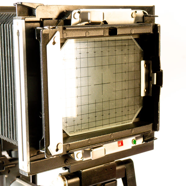 Sinar F — Cámara Gran Formato 4x5" — Monorráil — Fuelle — Vidrio Esmerilado Swiss Made — 713138