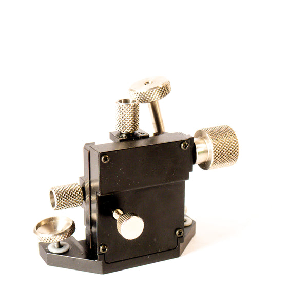 Sony 3-702-661-01 LCD alignment jig for VPL-350QJ — side and front face view