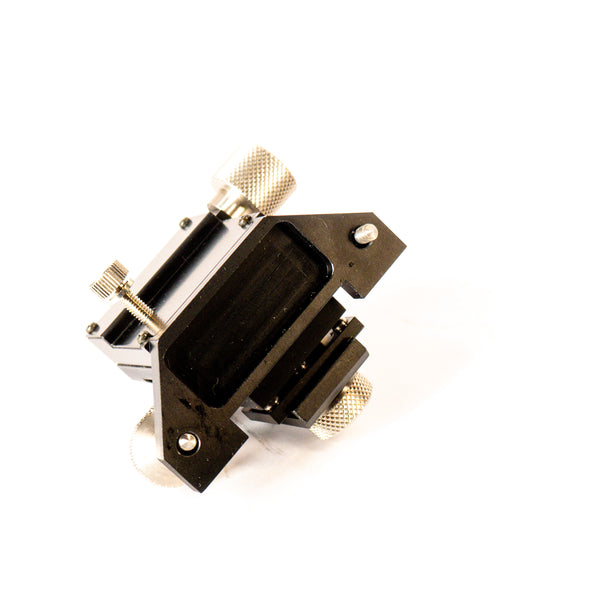 Sony 3-702-661-01 VPL-350QJ panel alignment tool — bottom view showing rail and clamp