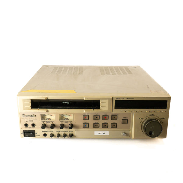 Magnetoscopio Profesional S-VHS Panasonic AG-7350 PAL/NICAM — Error 03 (requiere revisión)