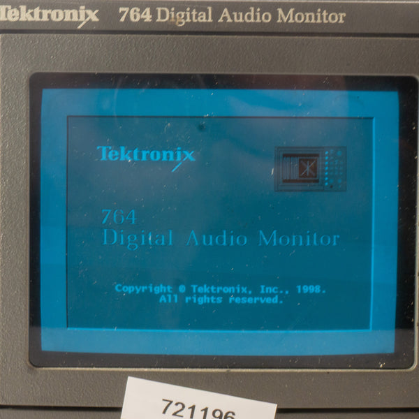 Tektronix 764 Professionele Digitale Audiomonitor